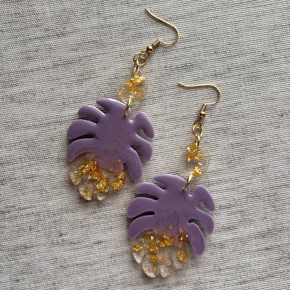 Handmade Resin Earrings